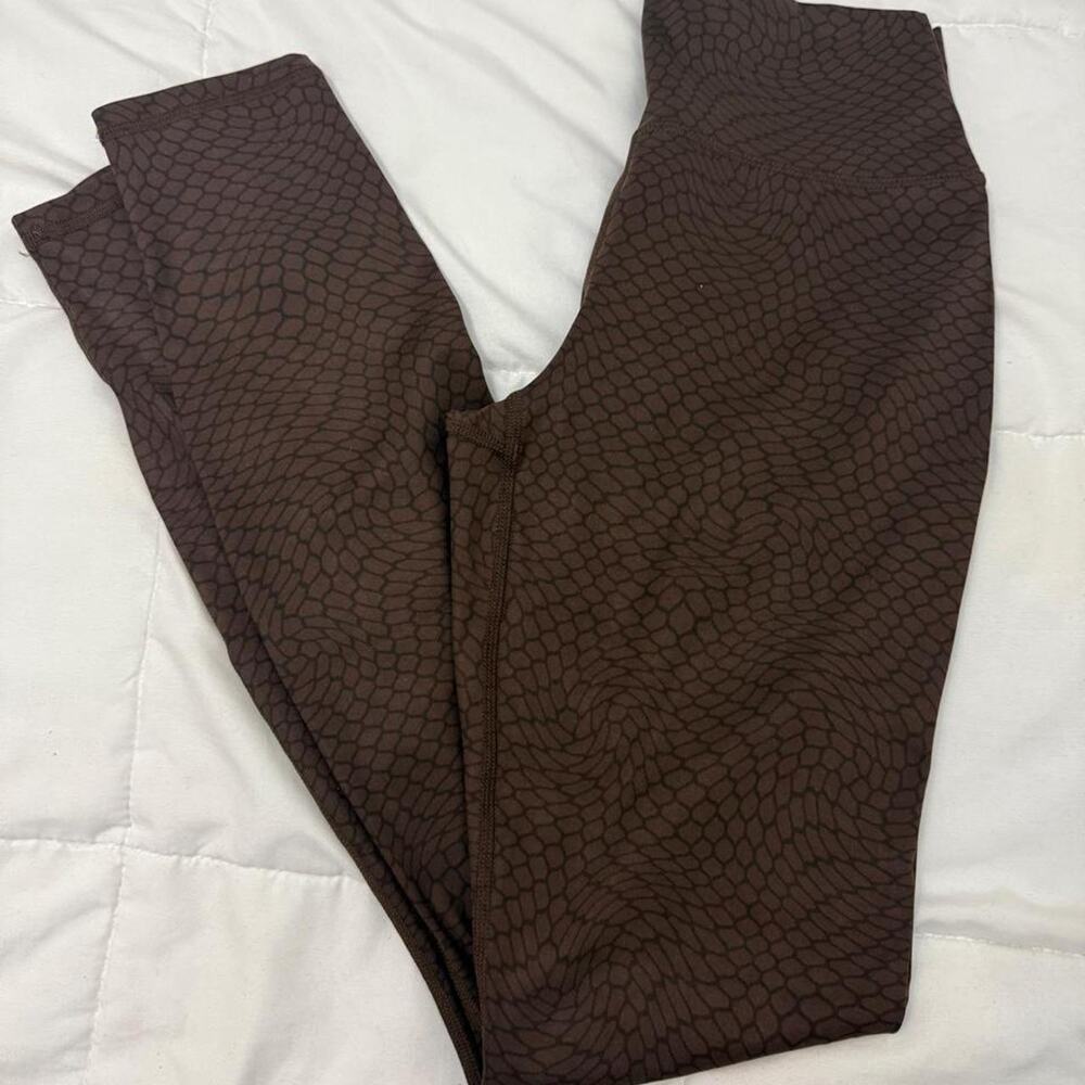 Fabletics brown leggings with a